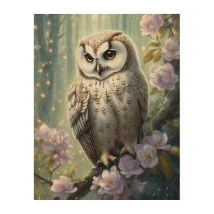 Guardian of the Twilight Grove Wood Wall Art