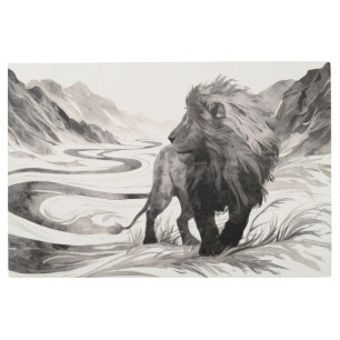 Guardian of the Wild Essence Metal Print