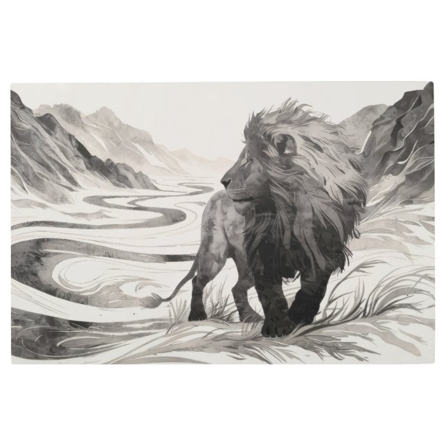 Guardian of the Wild Essence Metal Print (Front)