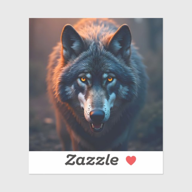 Guardian Of The Wild - Square Vinyl Sticker (Sheet)