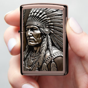 Guardian of the Wolf Zippo Lighter