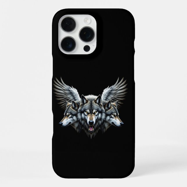 Guardian Wolves Iphone Case (Back)