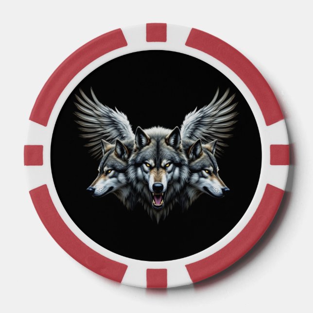 Guardian Wolves Poker Chips (Front)