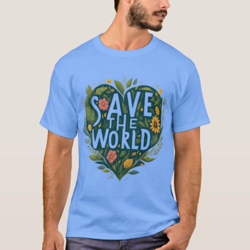 Guardians of Gaia _ Save The World Earth T_Shirt 
