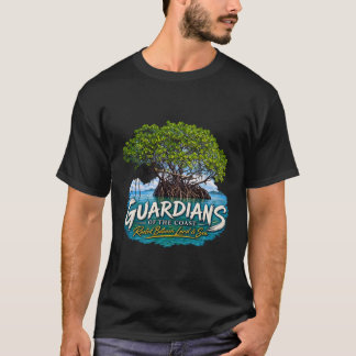 Guardians of the Coast - Mangrove Nature Art T-Shirt