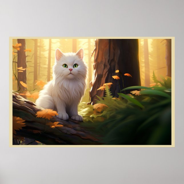 Guardians of the Forest Felines Poster (Front)