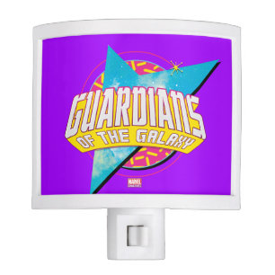 Guardians of the Galaxy 90's Logo Night Light