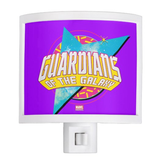Guardians of the Galaxy 90's Logo Night Light (Front)