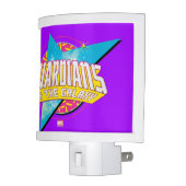 Guardians of the Galaxy 90's Logo Night Light (Left)