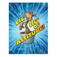 Guardians of the Galaxy | Baby Groot Attitude Postcard