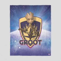 Guardians of the Galaxy | Baby Groot Crest Fleece Blanket