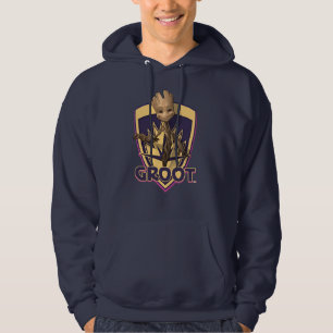 Guardians of the Galaxy   Baby Groot Crest Hoodie