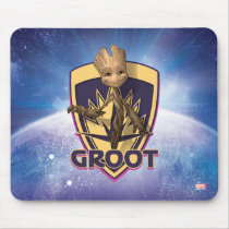 Guardians of the Galaxy | Baby Groot Crest Mouse Pad