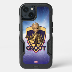 Guardians of the Galaxy   Baby Groot Crest iPhone 13 Case