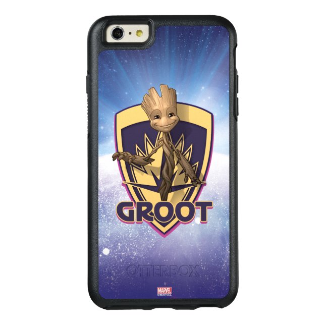 Guardians of the Galaxy | Baby Groot Crest Otterbox iPhone Case (Back)