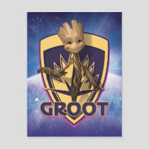 Guardians of the Galaxy | Baby Groot Crest Postcard