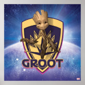 Guardians of | the Poster Your On Get Groot Zazzle Galaxy 
