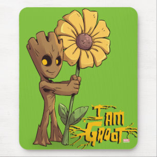 Guardians of the Galaxy Baby Groot & Daisy Mouse Pad