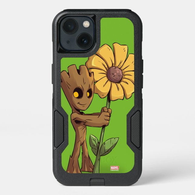 Guardians of the Galaxy | Baby Groot & Daisy Otterbox iPhone Case (Back)