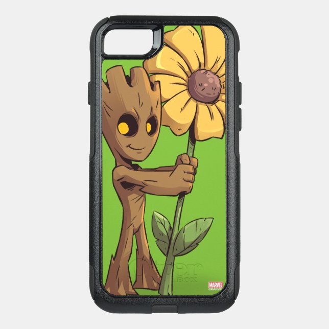 Guardians of the Galaxy | Baby Groot & Daisy Otterbox iPhone Case (Back)