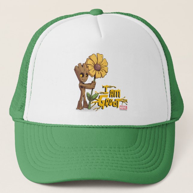 Guardians of the Galaxy | Baby Groot & Daisy Trucker Hat (Front)