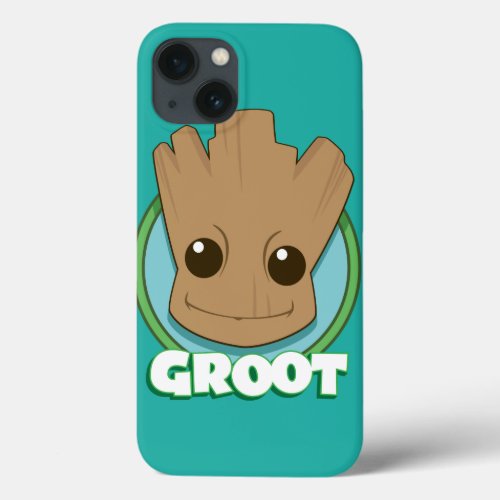Guardians of the Galaxy  Baby Groot Face iPhone 13 Case