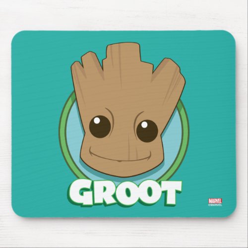 Guardians of the Galaxy  Baby Groot Face Mouse Pad