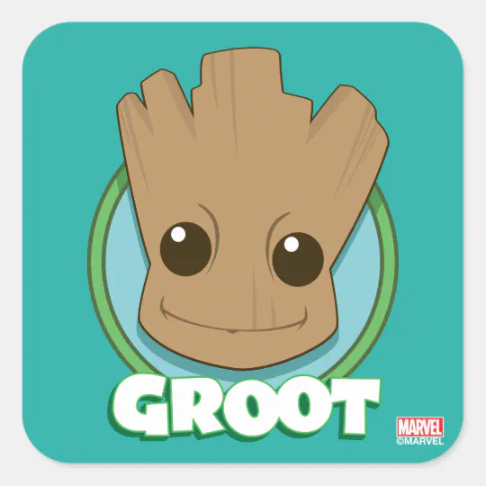 Guardians of the Galaxy Groot Character Sticker