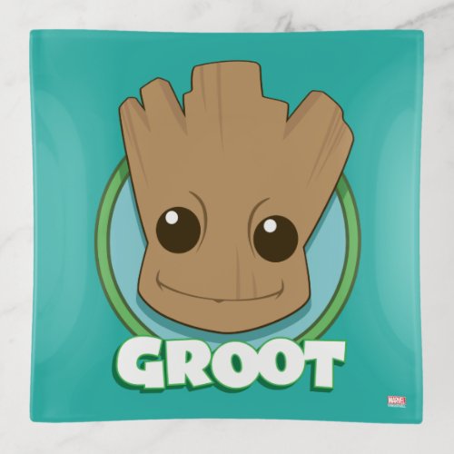 Guardians of the Galaxy  Baby Groot Face Trinket Tray