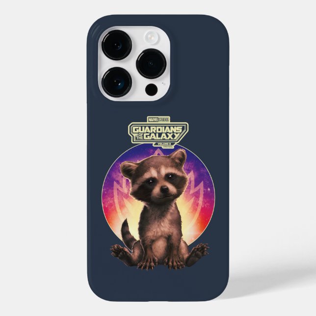 Guardians of the Galaxy Baby Rocket Sitting Case-Mate iPhone Case (Back)