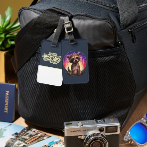 Guardians of the Galaxy Baby Rocket Sitting Luggage Tag