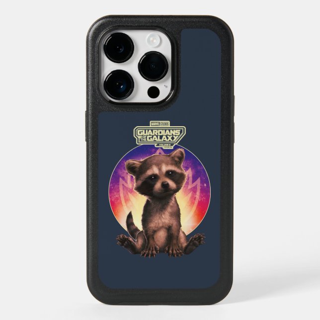 Guardians of the Galaxy Baby Rocket Sitting Otterbox iPhone Case (Back)