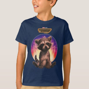 Guardians of the Galaxy Baby Rocket Sitting T-Shirt