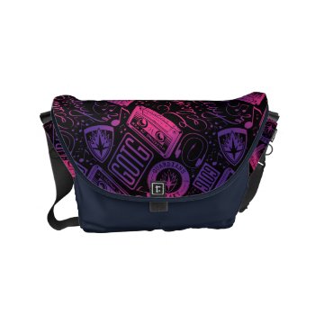 Guardians Of The Galaxy | Cassette Tape Unraveled Small Messenger Bag by gotgclassics at Zazzle