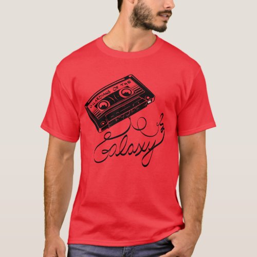 Guardians of the Galaxy  Cassette Tape Unraveled T_Shirt