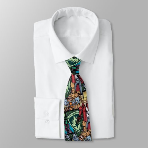 Guardians of the Galaxy  Comic Crew Pattern Tie
