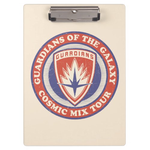 Guardians of the Galaxy  Cosmic Mix Tour Badge Clipboard