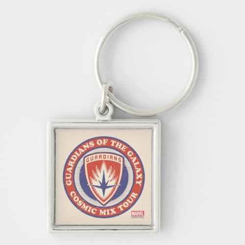 Guardians of the Galaxy  Cosmic Mix Tour Badge Keychain