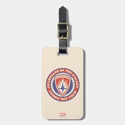 Guardians of the Galaxy  Cosmic Mix Tour Badge Luggage Tag
