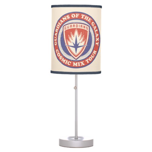 Guardians of the Galaxy  Cosmic Mix Tour Badge Table Lamp
