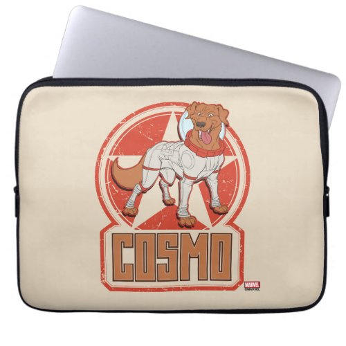 Guardians of the Galaxy  Cosmo Character Badge Laptop Sleeve