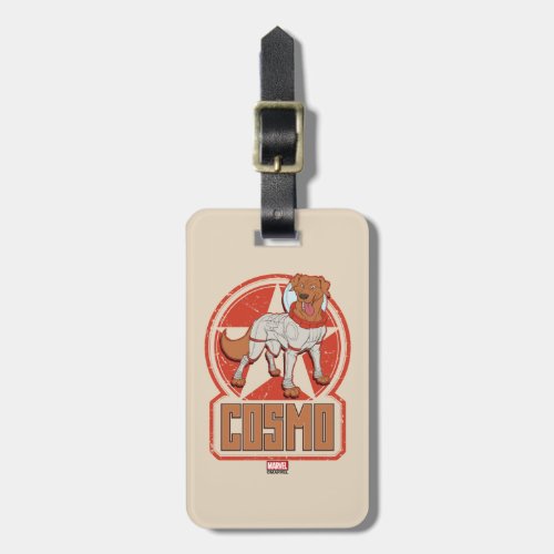 Guardians of the Galaxy  Cosmo Character Badge Luggage Tag
