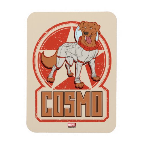 Guardians of the Galaxy  Cosmo Character Badge Magnet