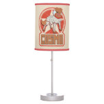 Guardians Of The Galaxy | Cosmo Character Badge Table Lamp at Zazzle