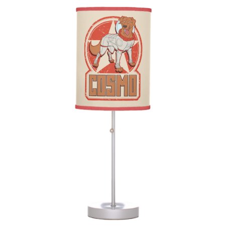 Guardians Of The Galaxy | Cosmo Character Badge Table Lamp