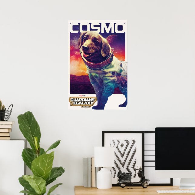 Guardians of the Galaxy Cosmo Character Poster (Home Office)