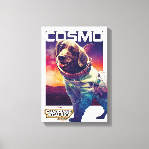 Guardians of the Galaxy Cosmo Character Poster Canvas Print