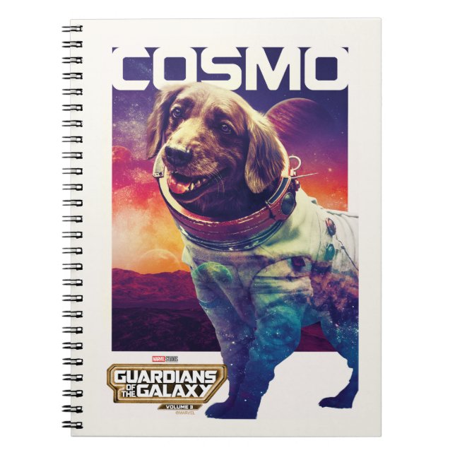 Guardians of the Galaxy Cosmo Character Poster Notebook (Front)