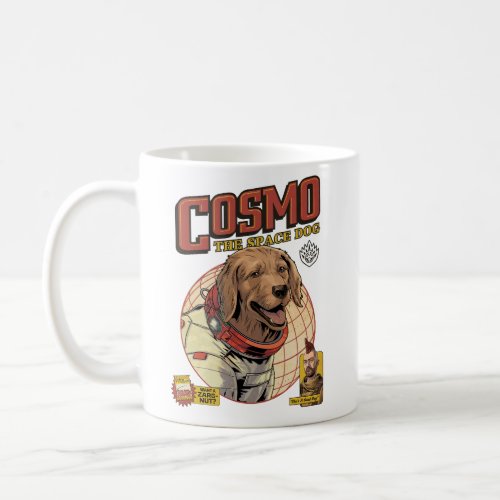 Guardians of the Galaxy Cosmo The Space Dog Coffee Mug