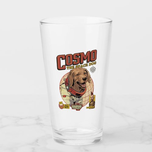 Guardians of the Galaxy Cosmo The Space Dog Glass